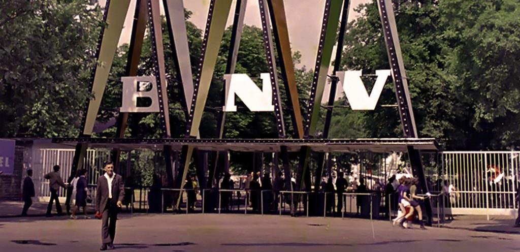 BNV főkapu - Fortepan, CC BY-SA