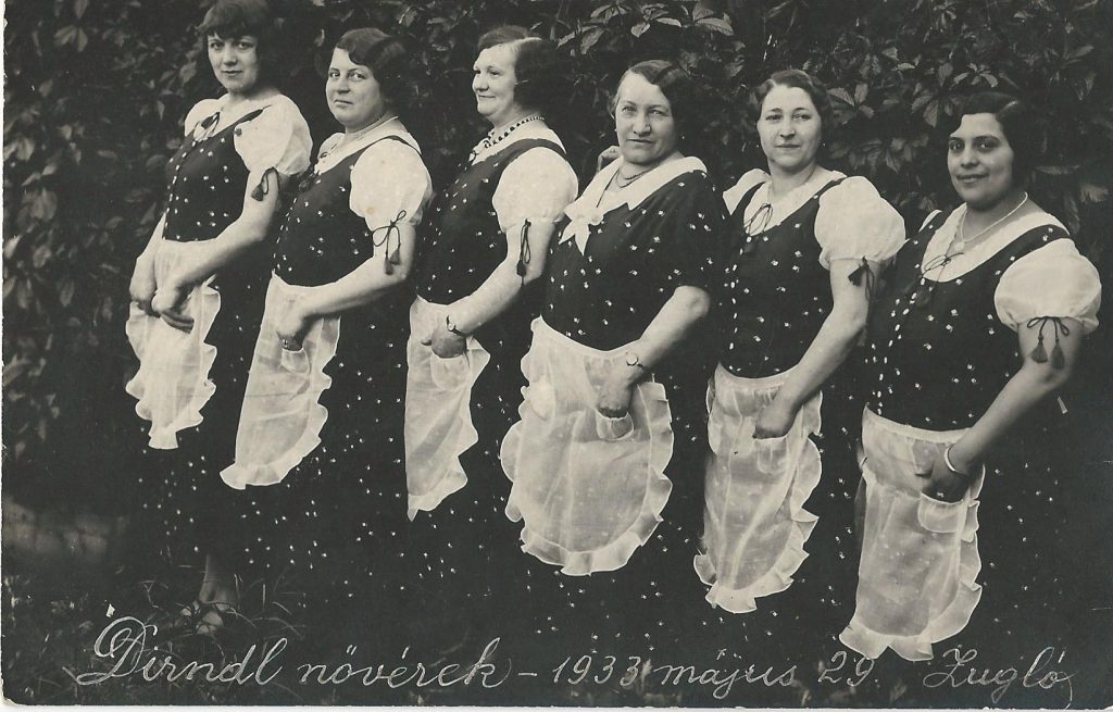 Nőegyletek alakítása a 30-as években - Cukrásznők és szakácsnők Egylete