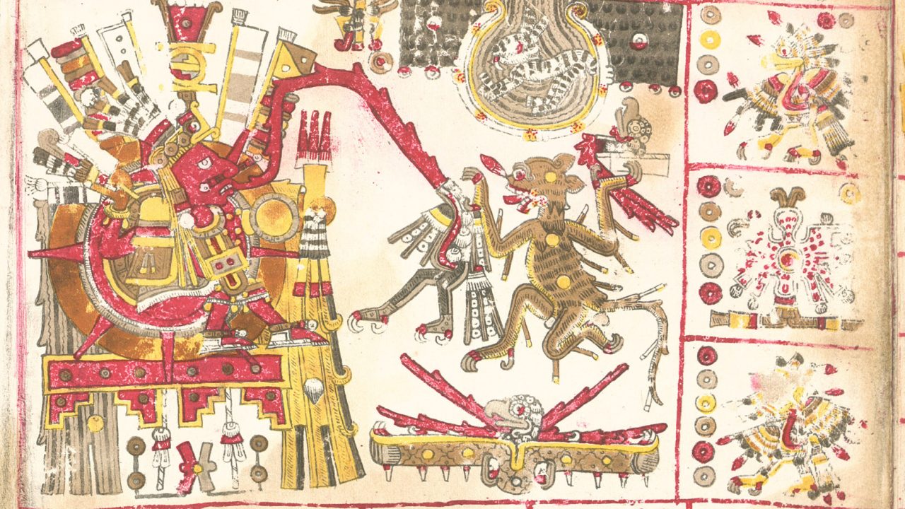 Kikölcsönöznék az azték isteneket és ősi rituálékat bemutató kódexet