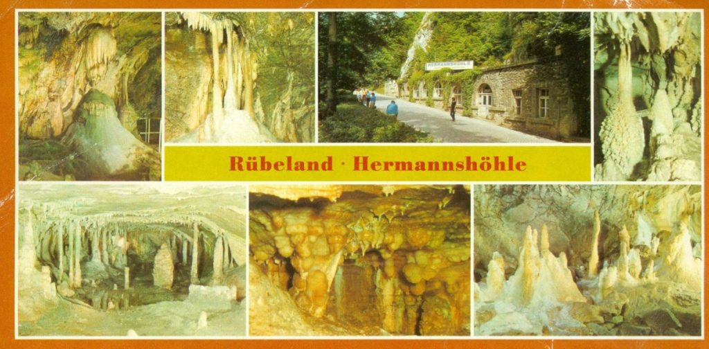 Rübeland - Hermannshöhle, képeslap - Dr. Lénárt László, CC BY-NC-ND