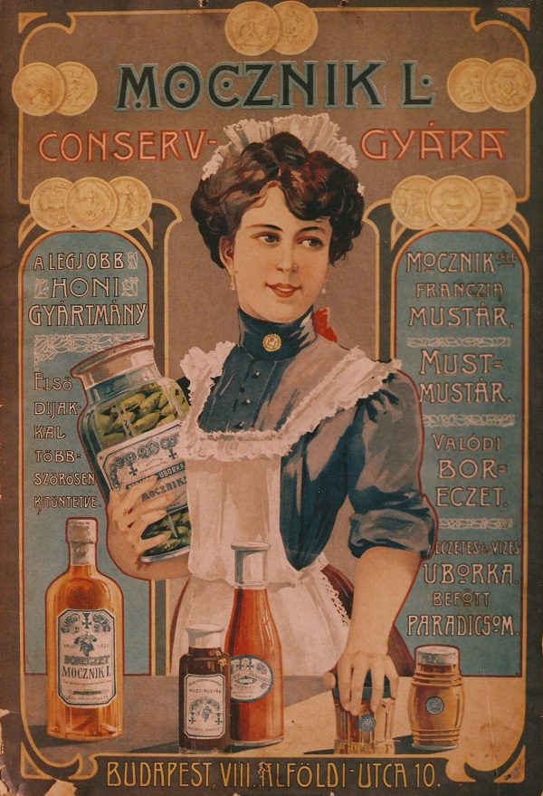 Mocznik L.Conserv gyára reklámfotó - Magyar Kereskedelmi és Vendéglátóipari Múzeum, CC BY-NC-ND