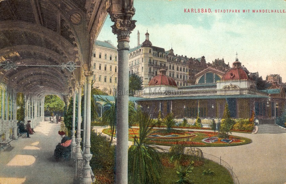 A Városi Park a Gyógyházzal 1898-1916 között - Terleczky József, CC BY-NC-ND