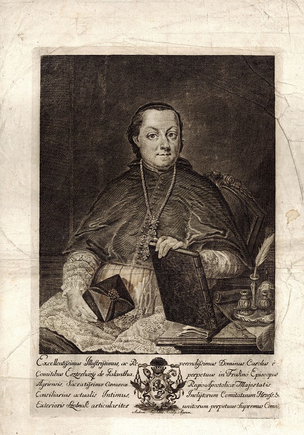 Eszterházy Károly (1725-1799) egri püspök portréja - Piarista Rend Magyar Tartománya, CC BY-NC-ND