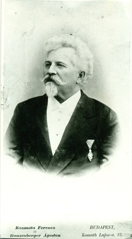Gundel János porté-fényképe, Budapest, 1905 - MKVM, CC BY-NC-ND