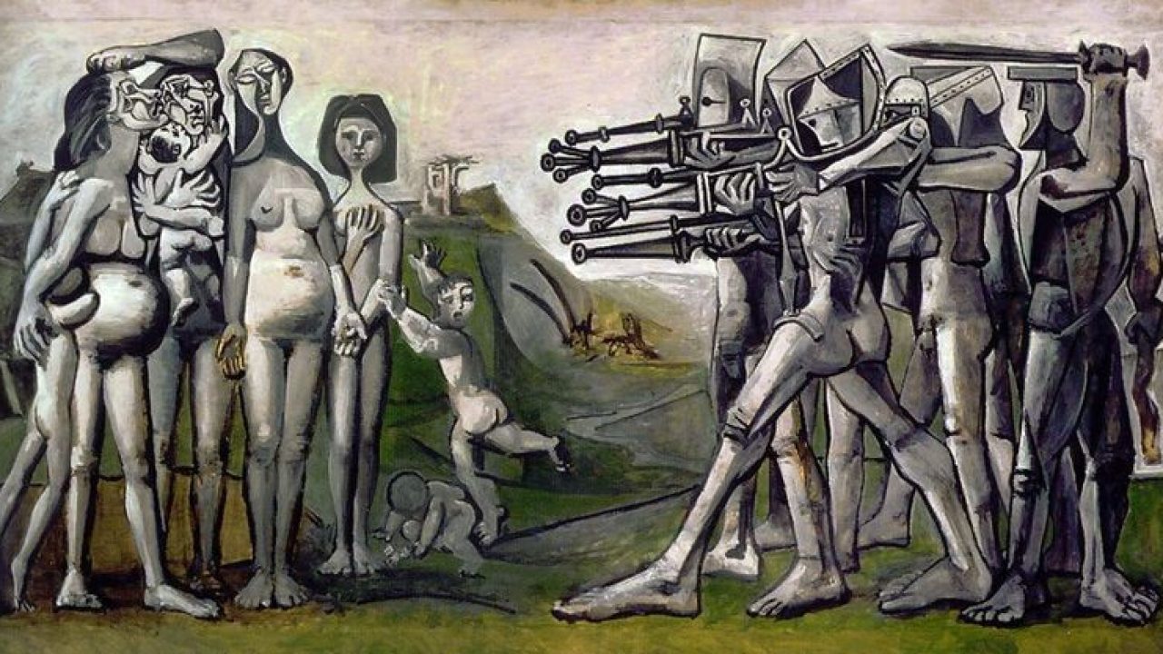 Klímavédők támadták meg Picasso festményét