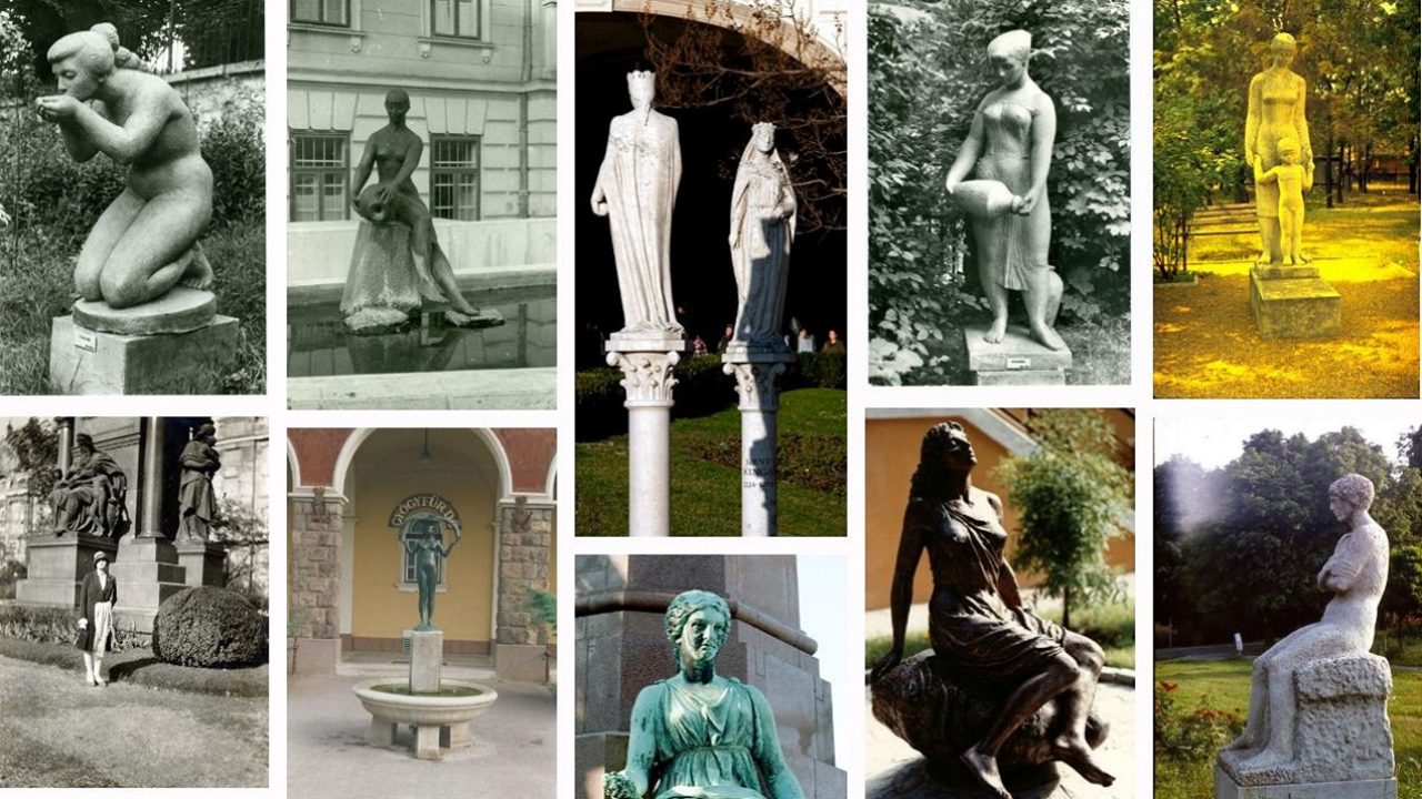 Köztéri szobrok nőkről