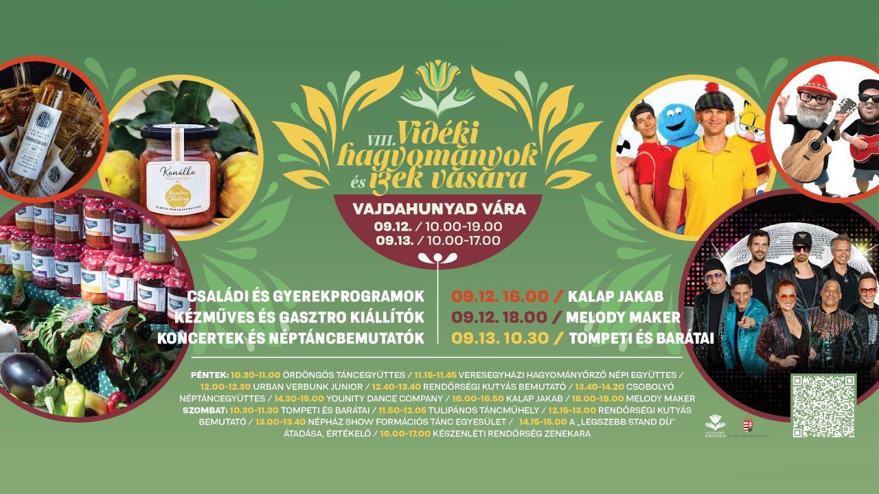 VIII. Vidéki hagyományok és ízek vására